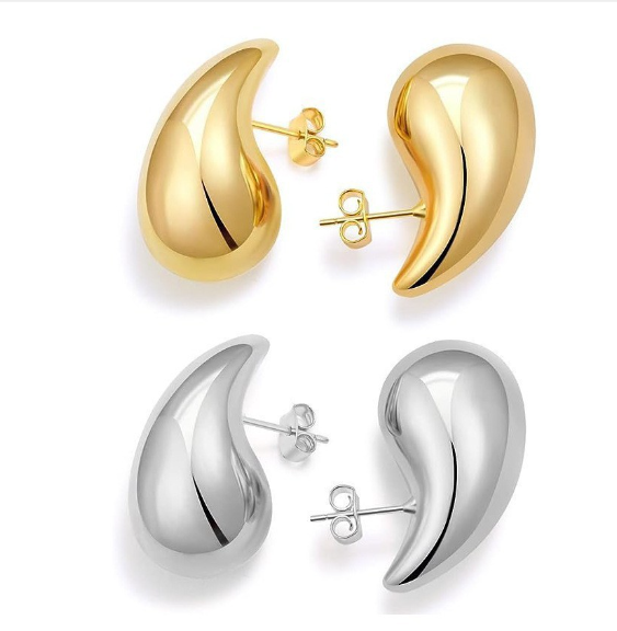 Carolina Water Drop Earrings (One Pair)