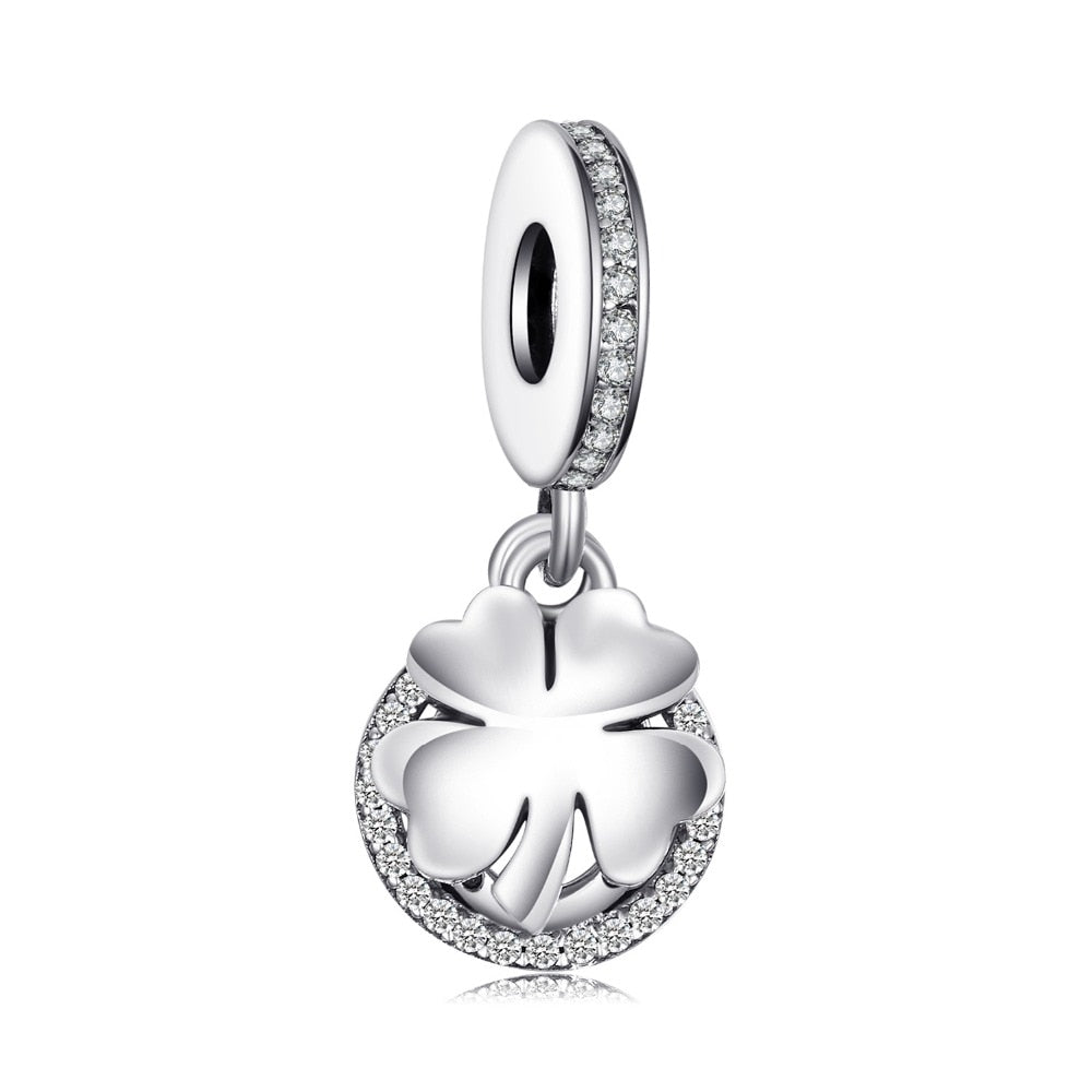 S925 Silver Goddess Pendant with Unicorn Charm