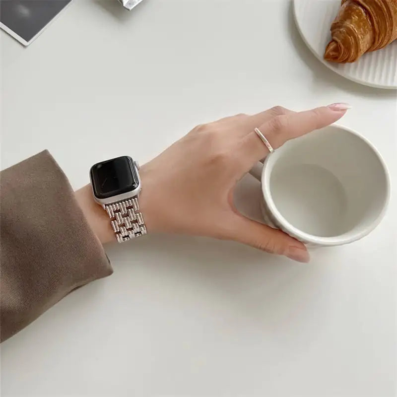 Stainless Steel Smart Watch Band