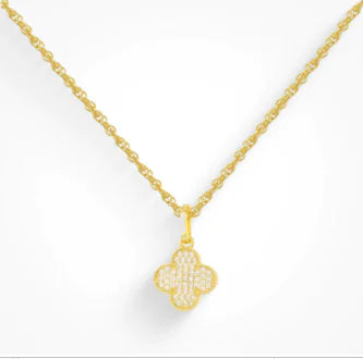 Charmed Double-Sided Clover Necklace