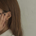 Gold-Plated Clip-On Earrings