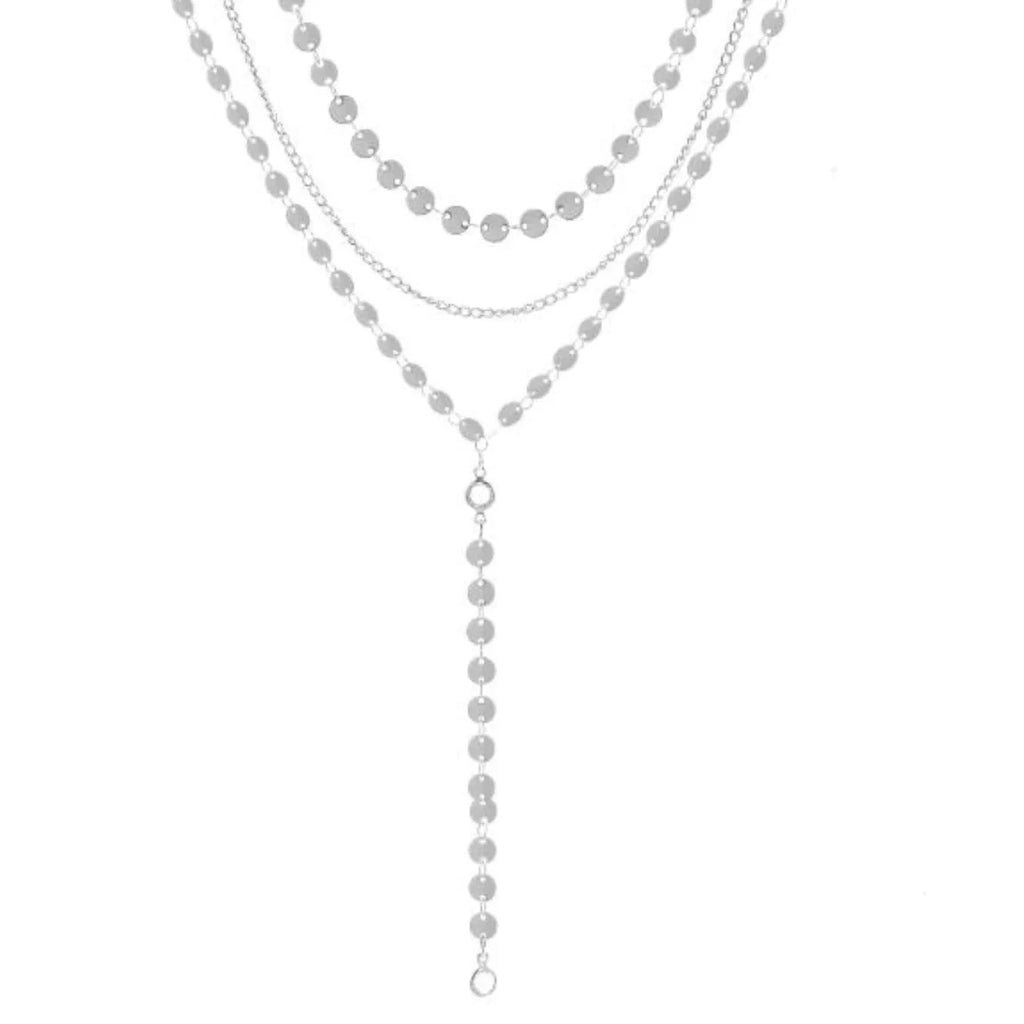 Zoey's mini coin-shaped Necklace